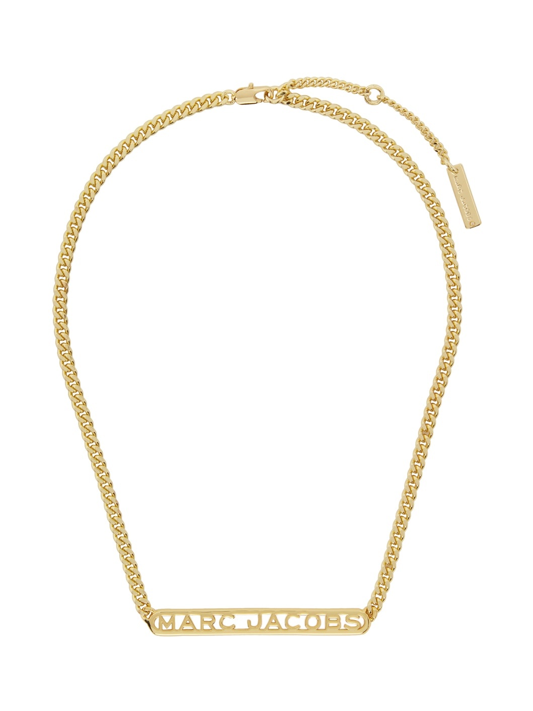 Gold 'The Monogram Chain' Necklace - 1