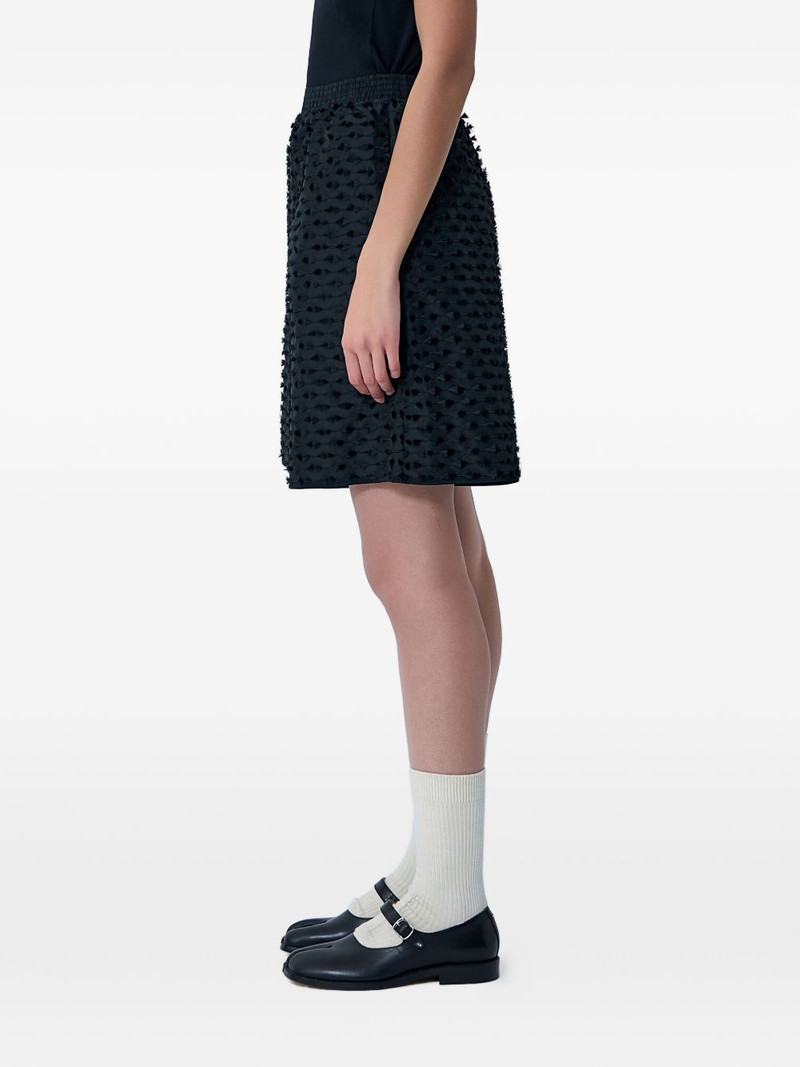 CECILIE BAHNSEN Bruno elasticated-waistband shorts outlook