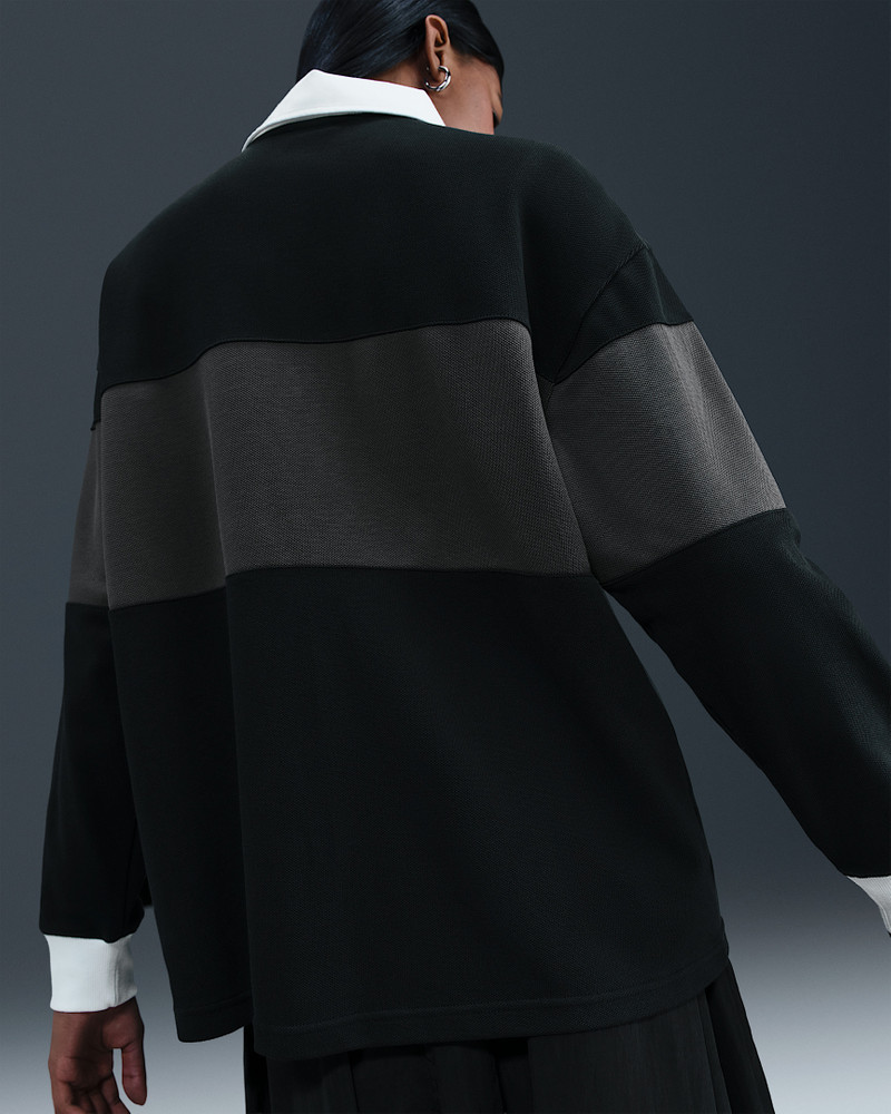 Nike Nike Sportswear Women's Long-Sleeve Graphic Polo Top outlook