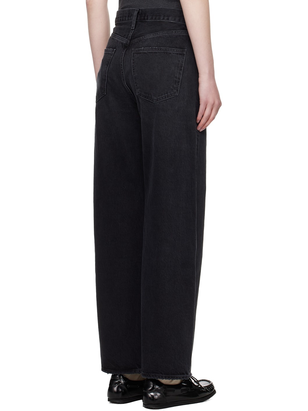 Black Low Curve Jeans - 3