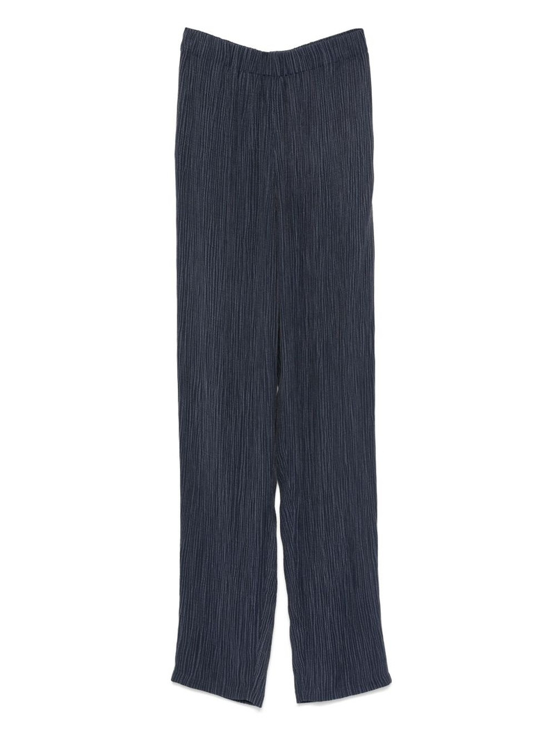 plissé-effect trousers 1