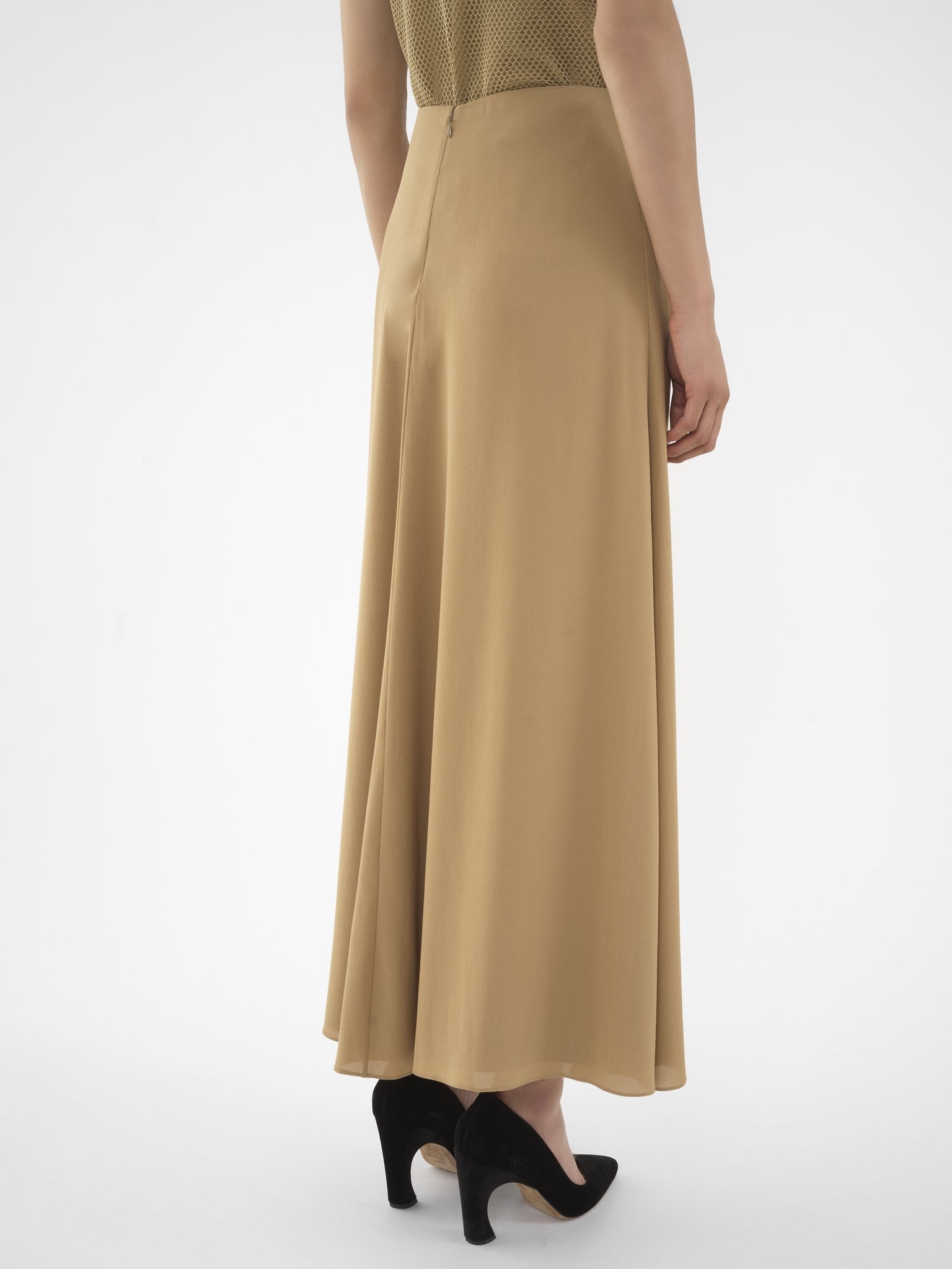 FLARED LONG SKIRT - 5