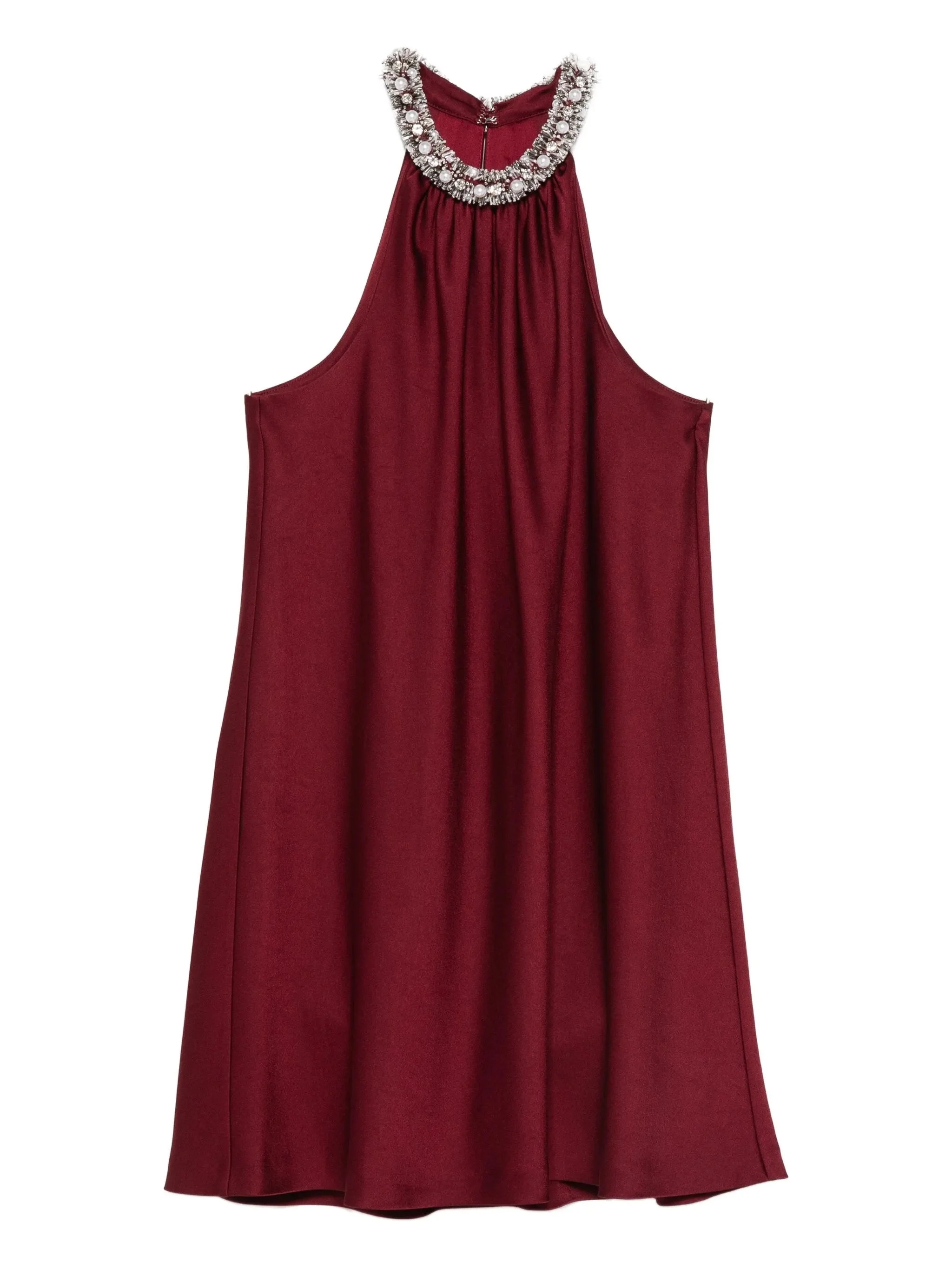 Hadleigh embellished-detail mini dress - 1