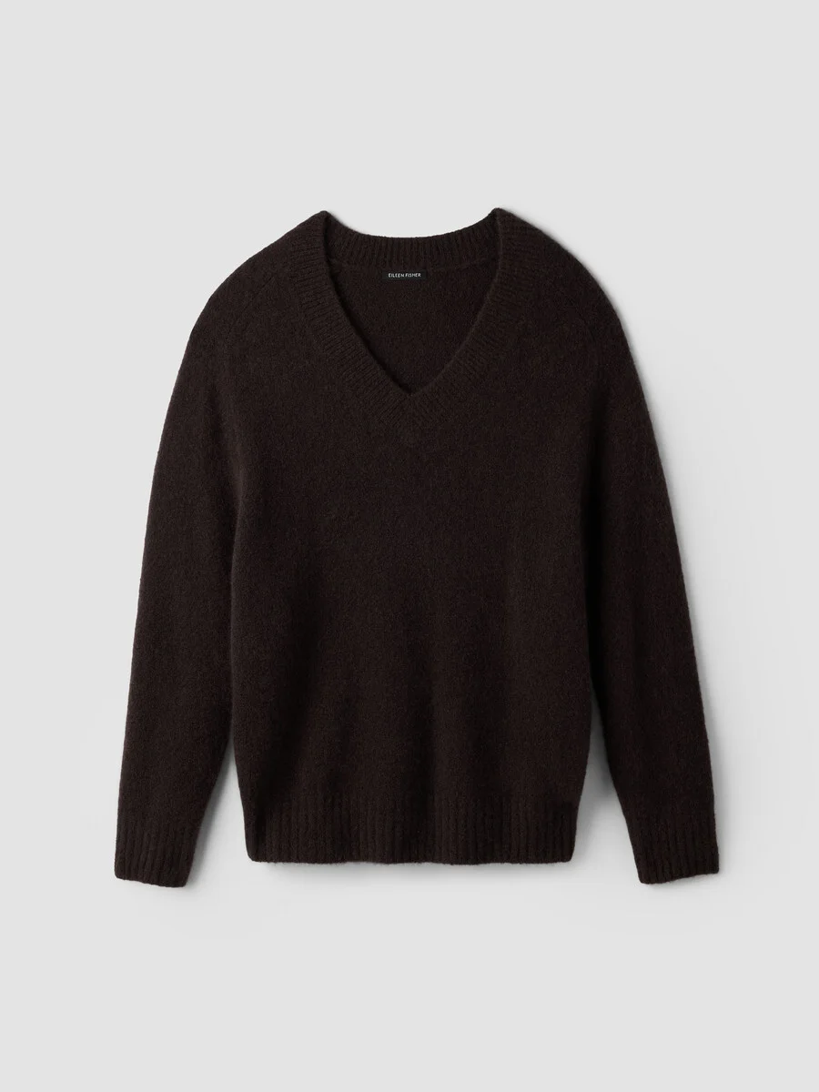 Cashmere Silk Bliss V-Neck Top - 1