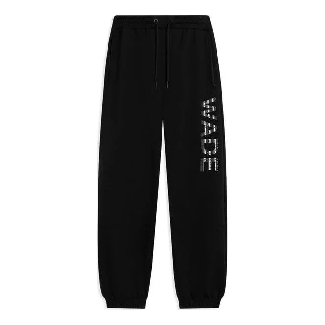 Li-Ning Way Of Wade Graphic Sweatpants 'Black' AKLS817-1 - 1