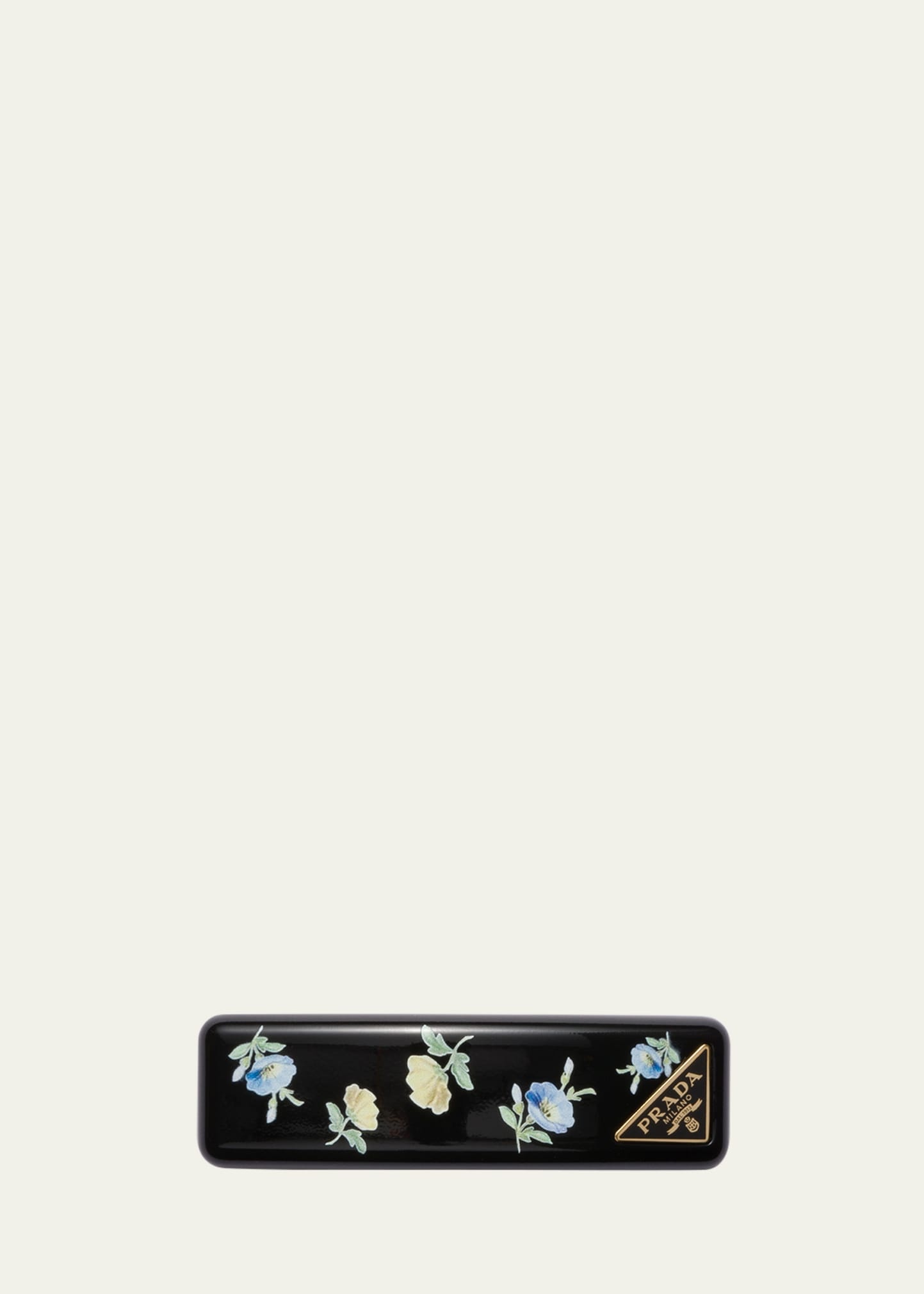 Floral Metal Barrette - 1