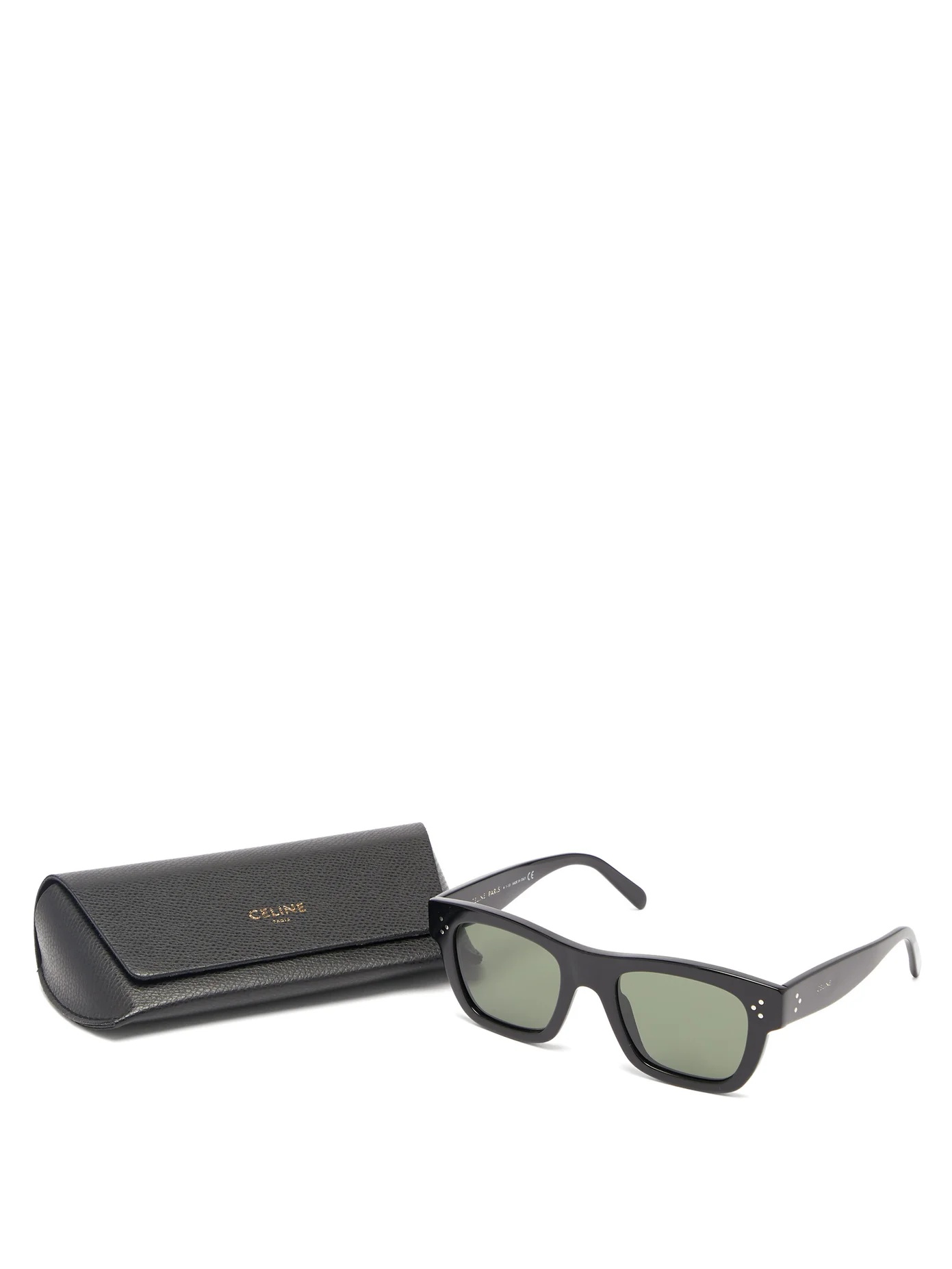 Square acetate sunglasses - 5