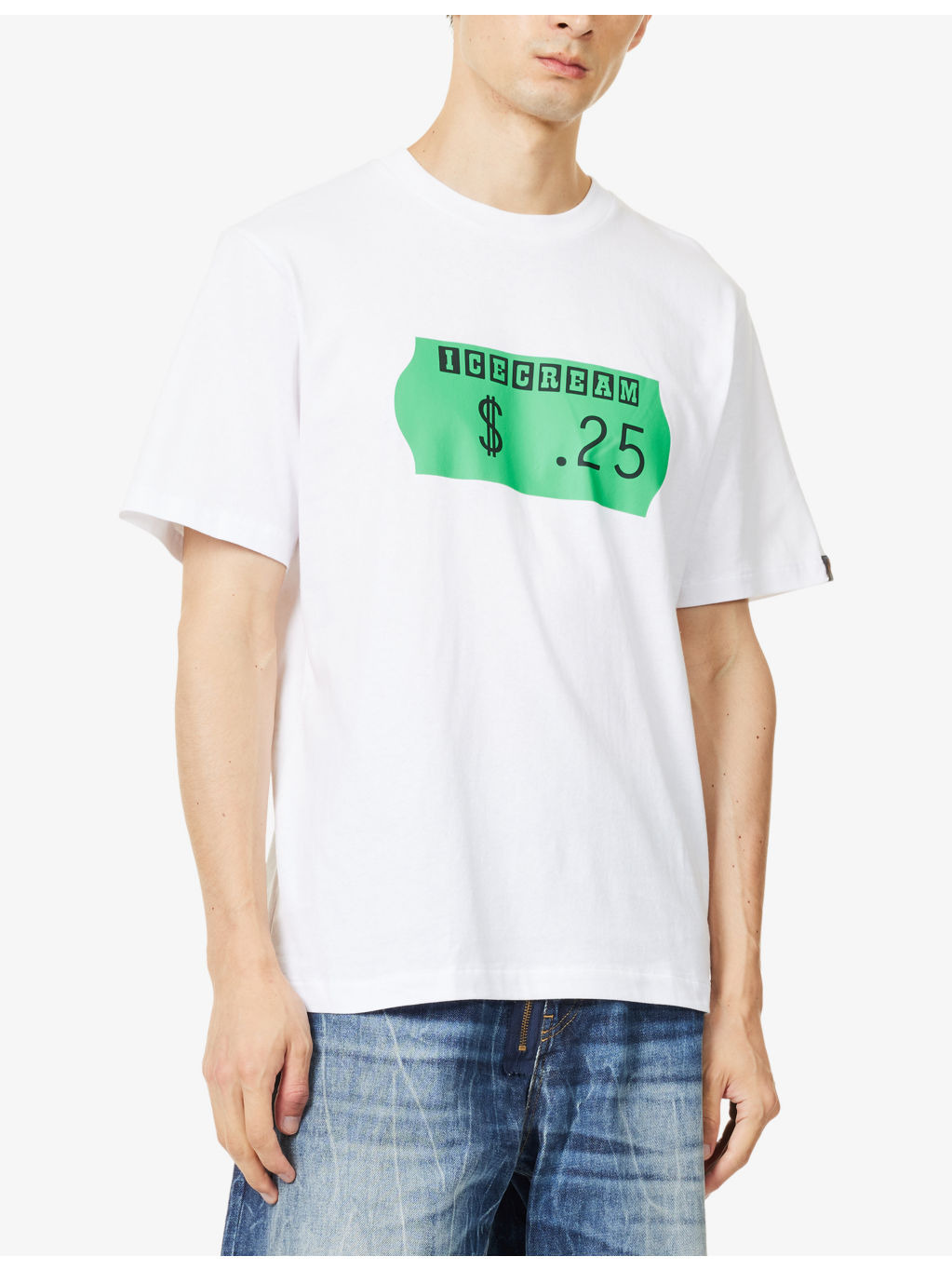 Sticker Relaxed-Fit Cotton-Jersey T-Shirt - 3