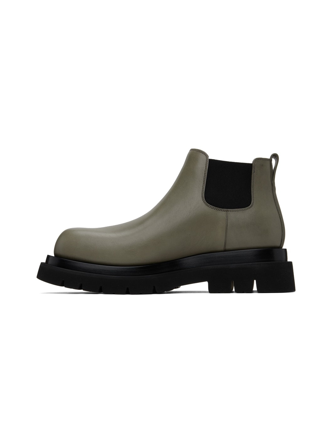 Gray Lug Chelsea Boots - 3