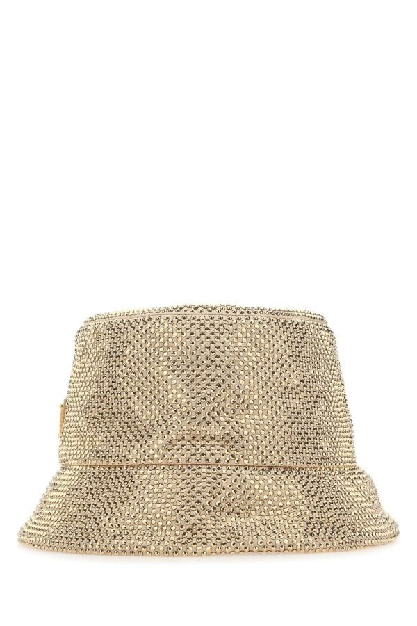 Prada Woman Embellished Viscose Blend Hat - 1