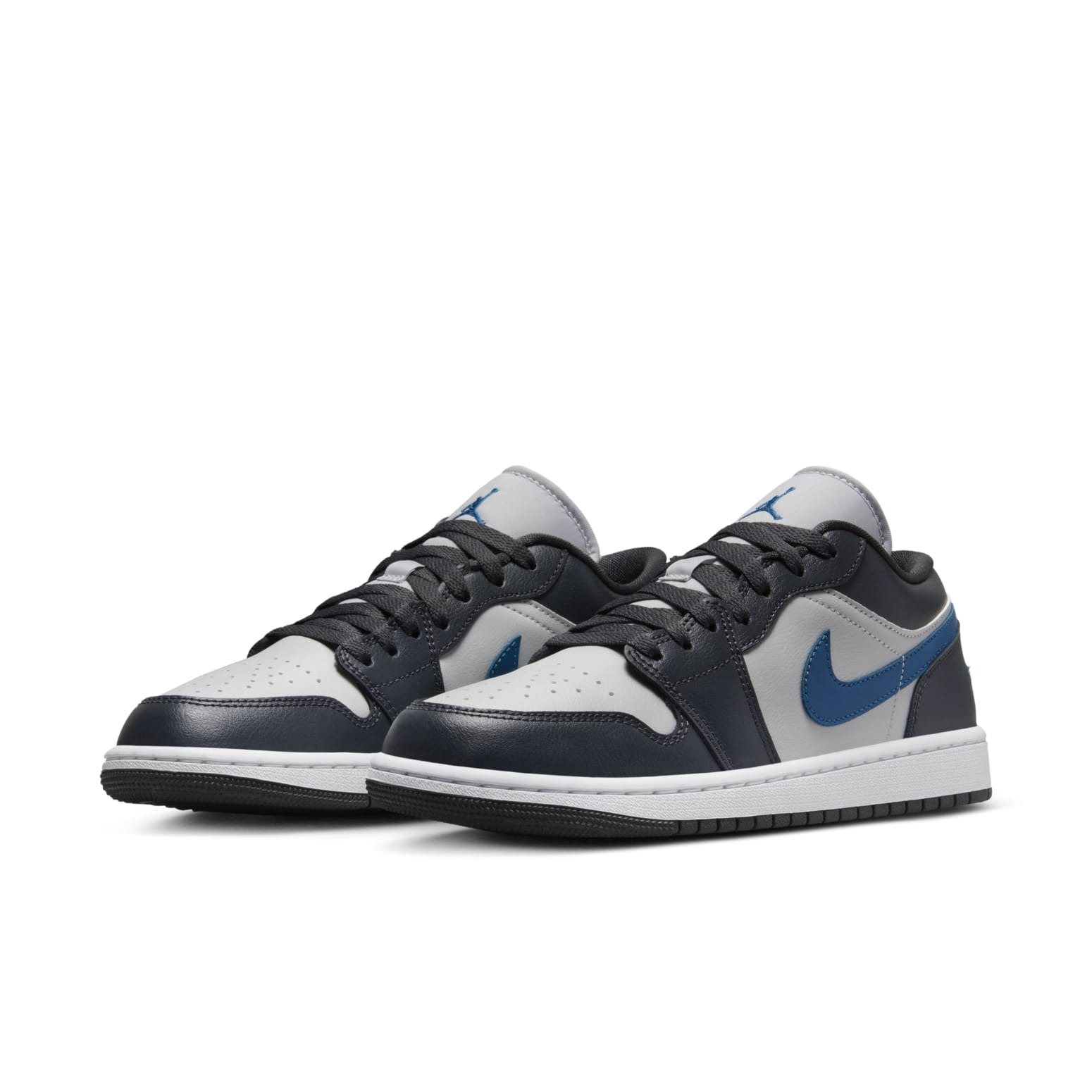 (WMNS) Air Jordan 1 Low 'Anthracite Industrial Blue' DC0774-040 - 3