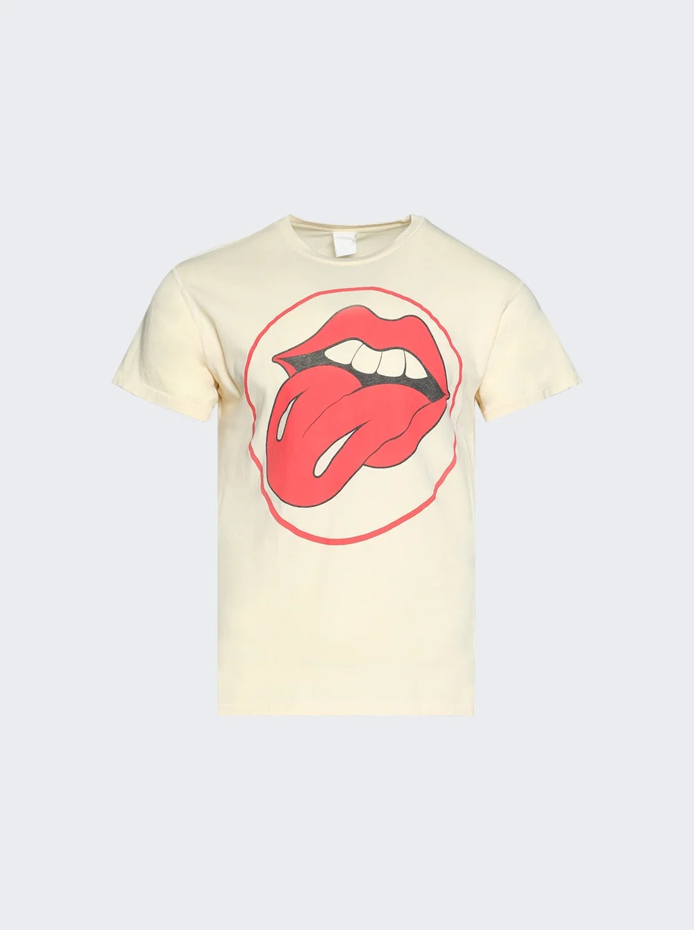 Rolling Stones 90's Crew Tee Mellow Yellow - 1