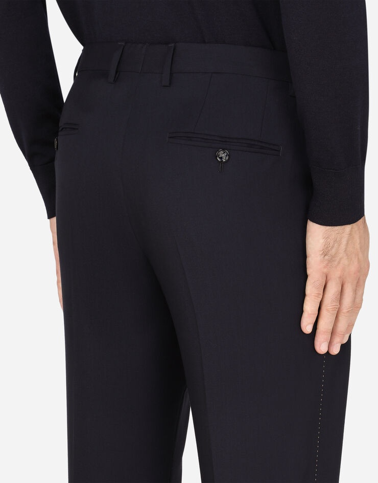 Cashmere gabardine pants - 6