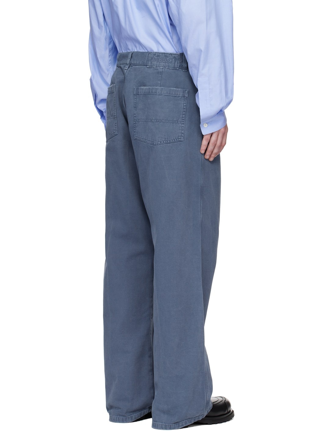 Blue Worker Trousers - 3