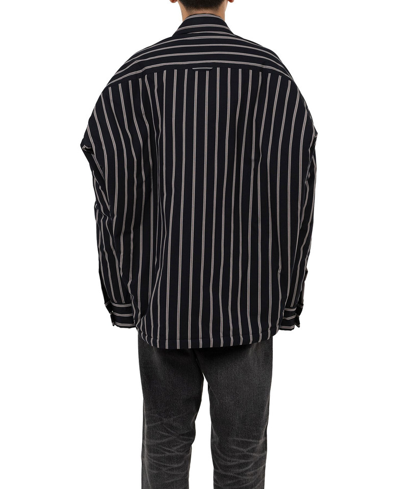 Stripe Puffer Shirt 5