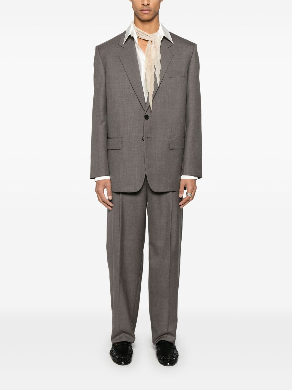 tailored high-waisted trousers - 2