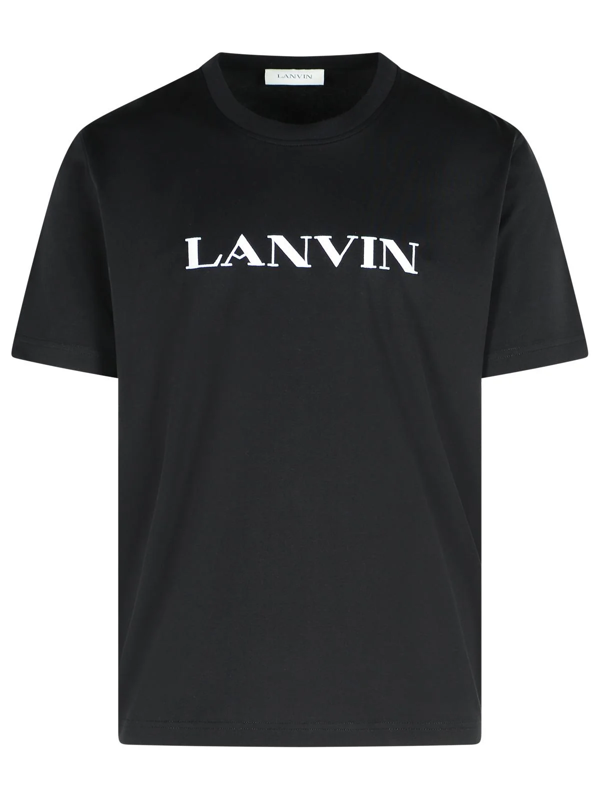 Lanvin Black Cotton T-Shirt Men - 1