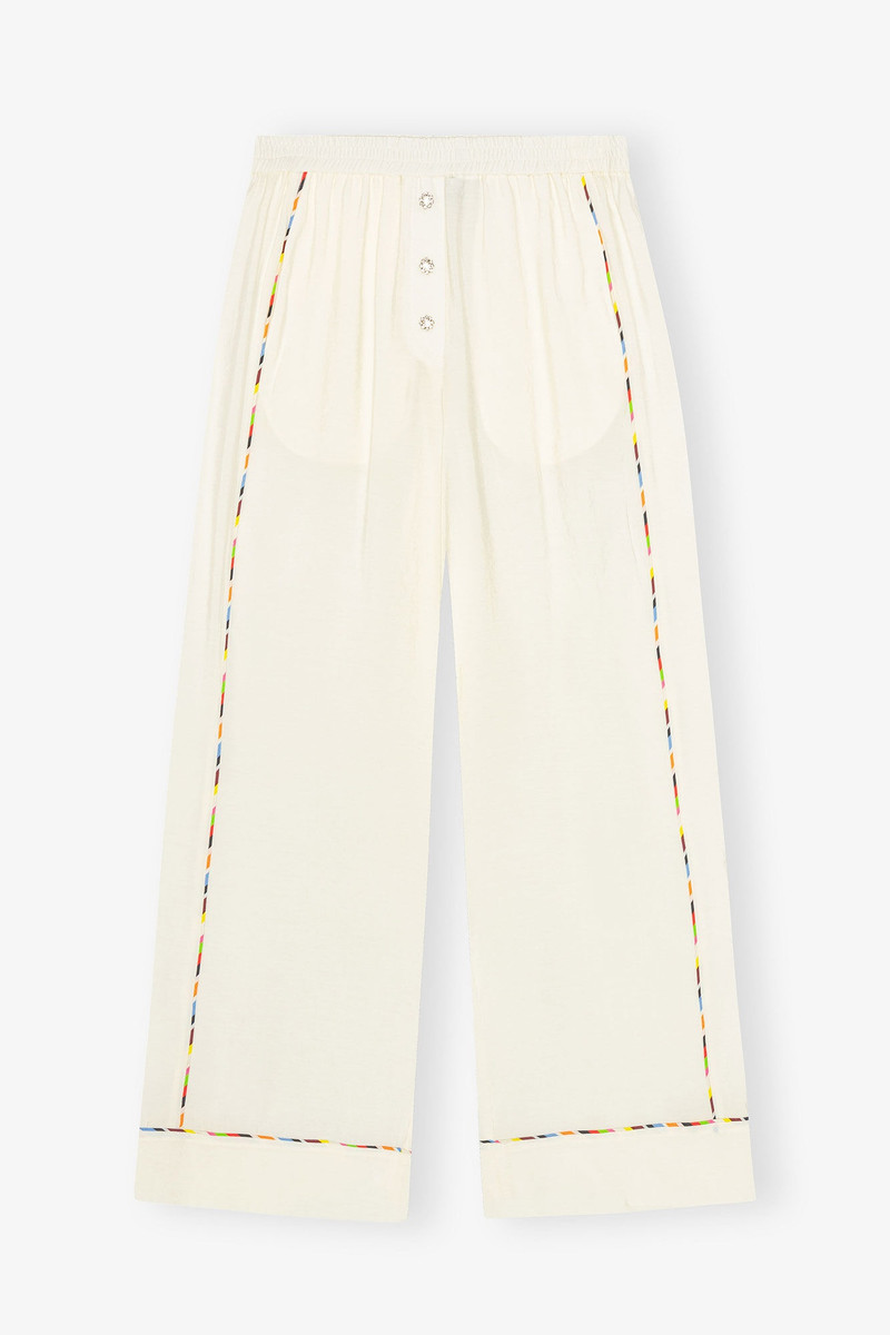 FLUID MODAL ELASTICATED PANTS 1