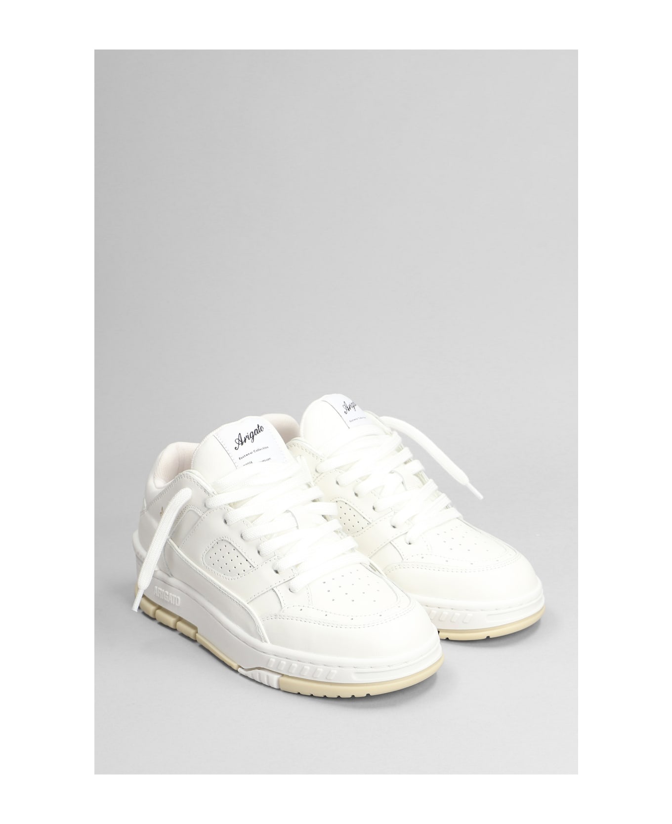 Area Lo Sneakers In White Leather - 2