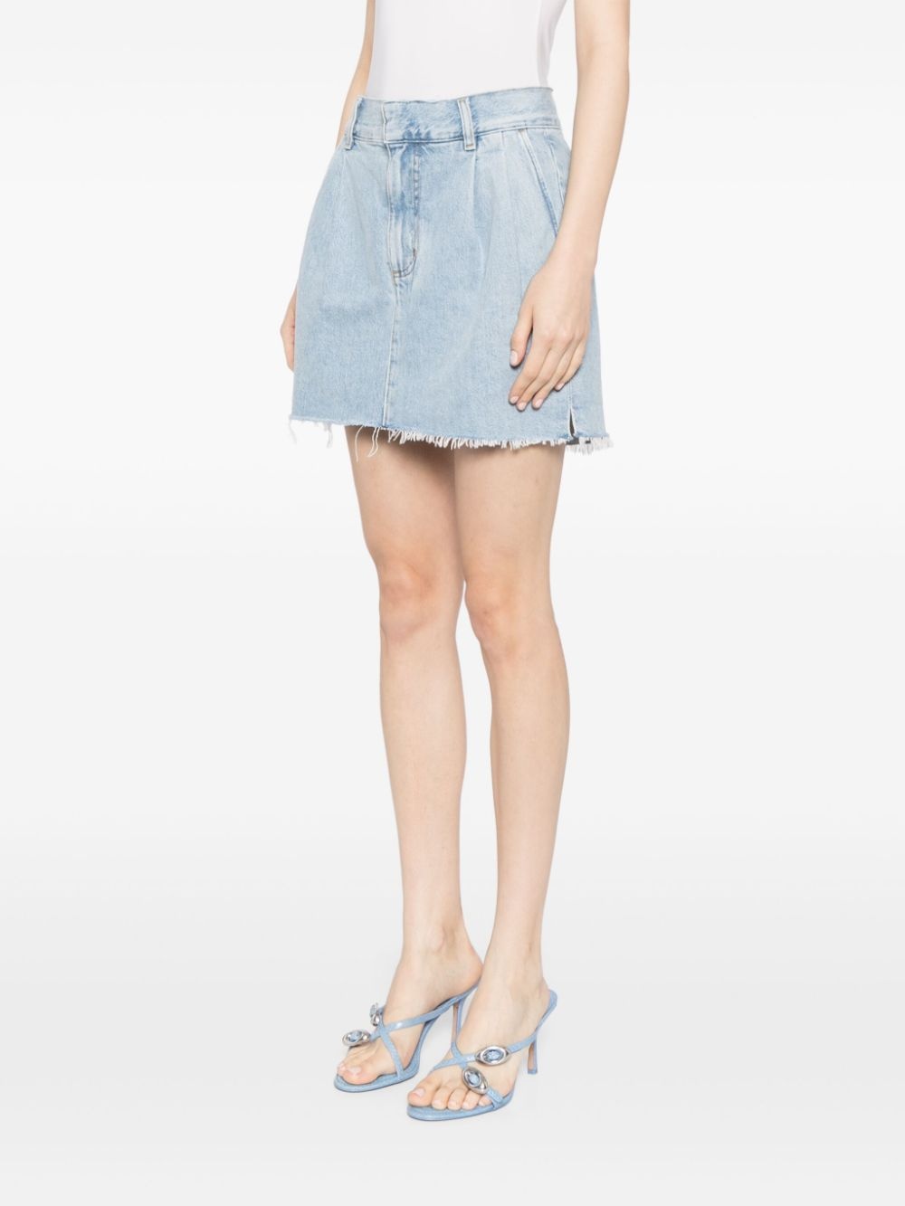Becker denim mini skirt - 3