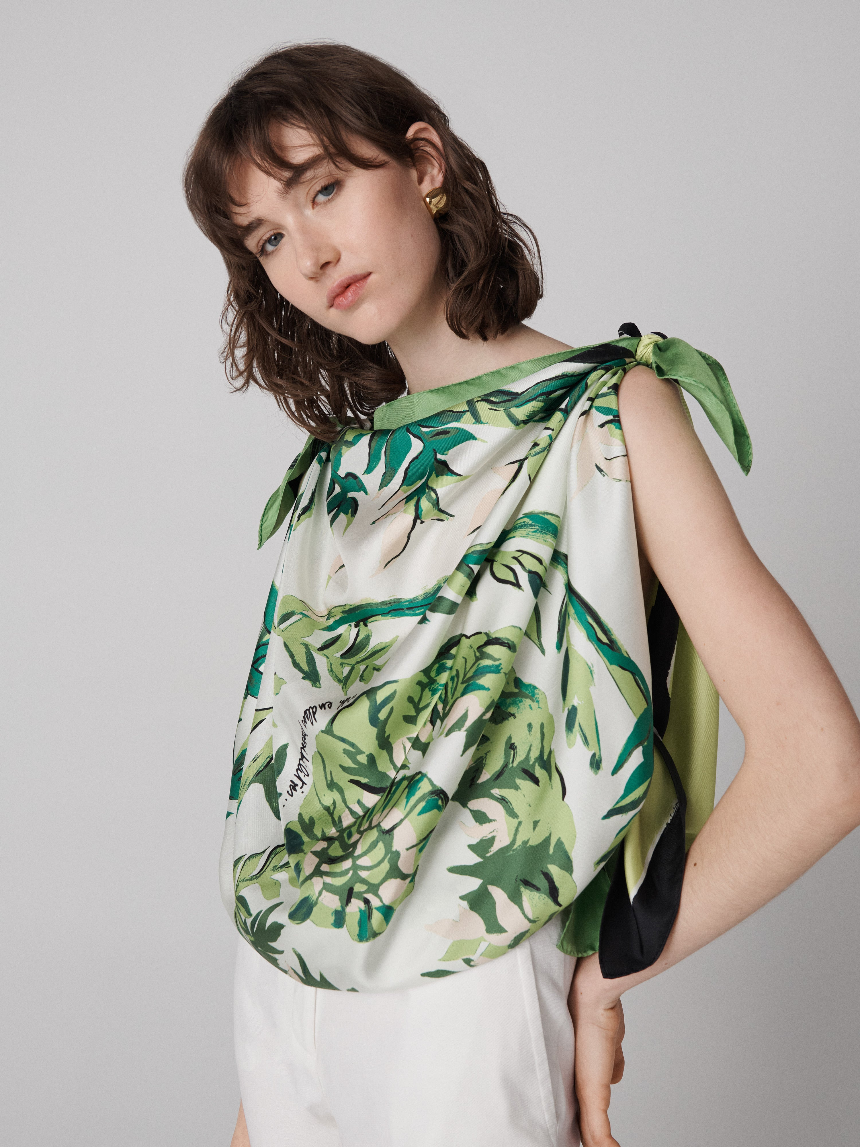 Flag Silk Scarf - 3