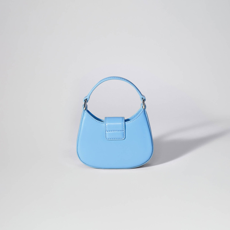 Blue Crescent Bow Micro Bag 3