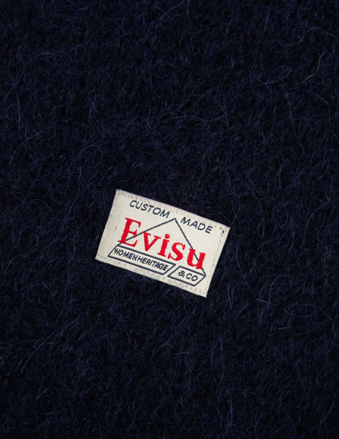 LOGO BADGE FLUFFY CARDIGAN - 11