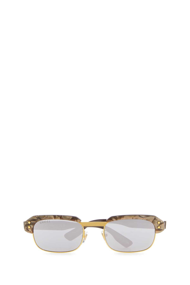 GUCCI Gucci Women Printed Acetate And Metal Sunglasses outlook