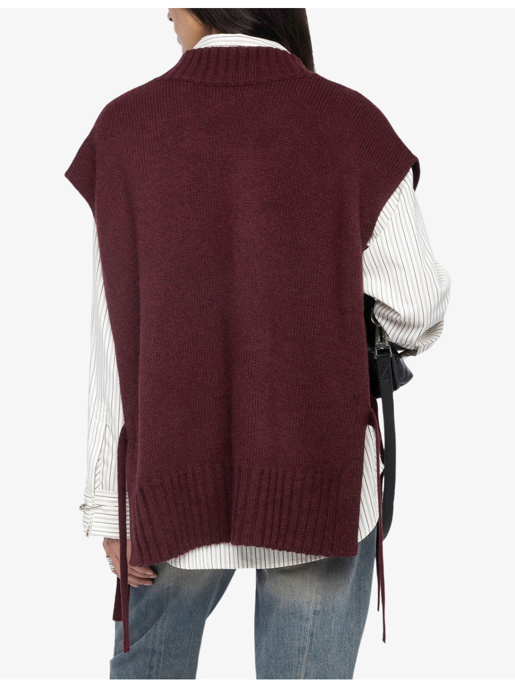 Maddy sleeveless cashmere jumper - 4