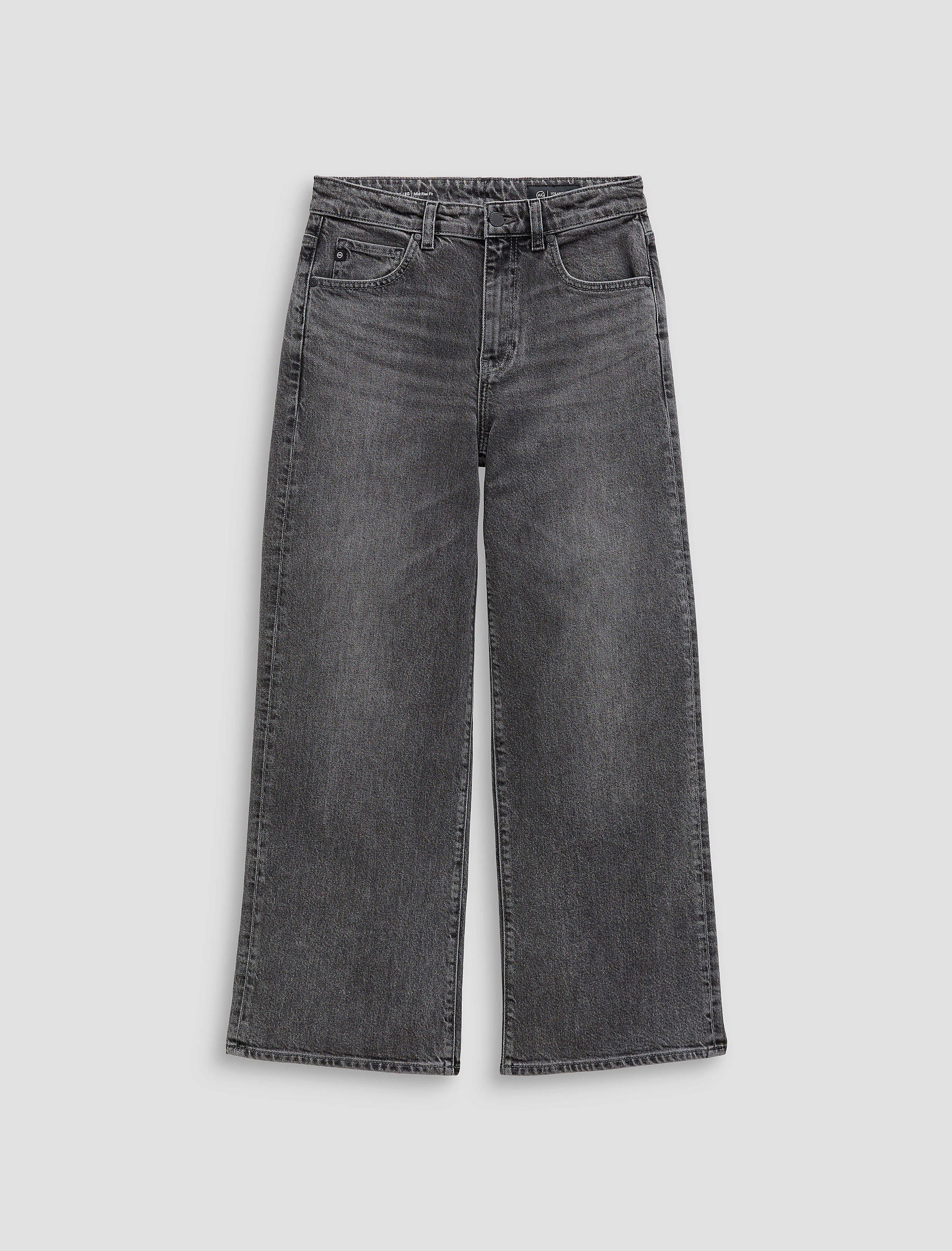 Saige Wide Leg Crop Jean - 1