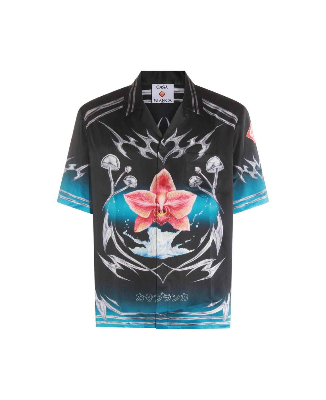 Multicolor Silk Shirt - 1