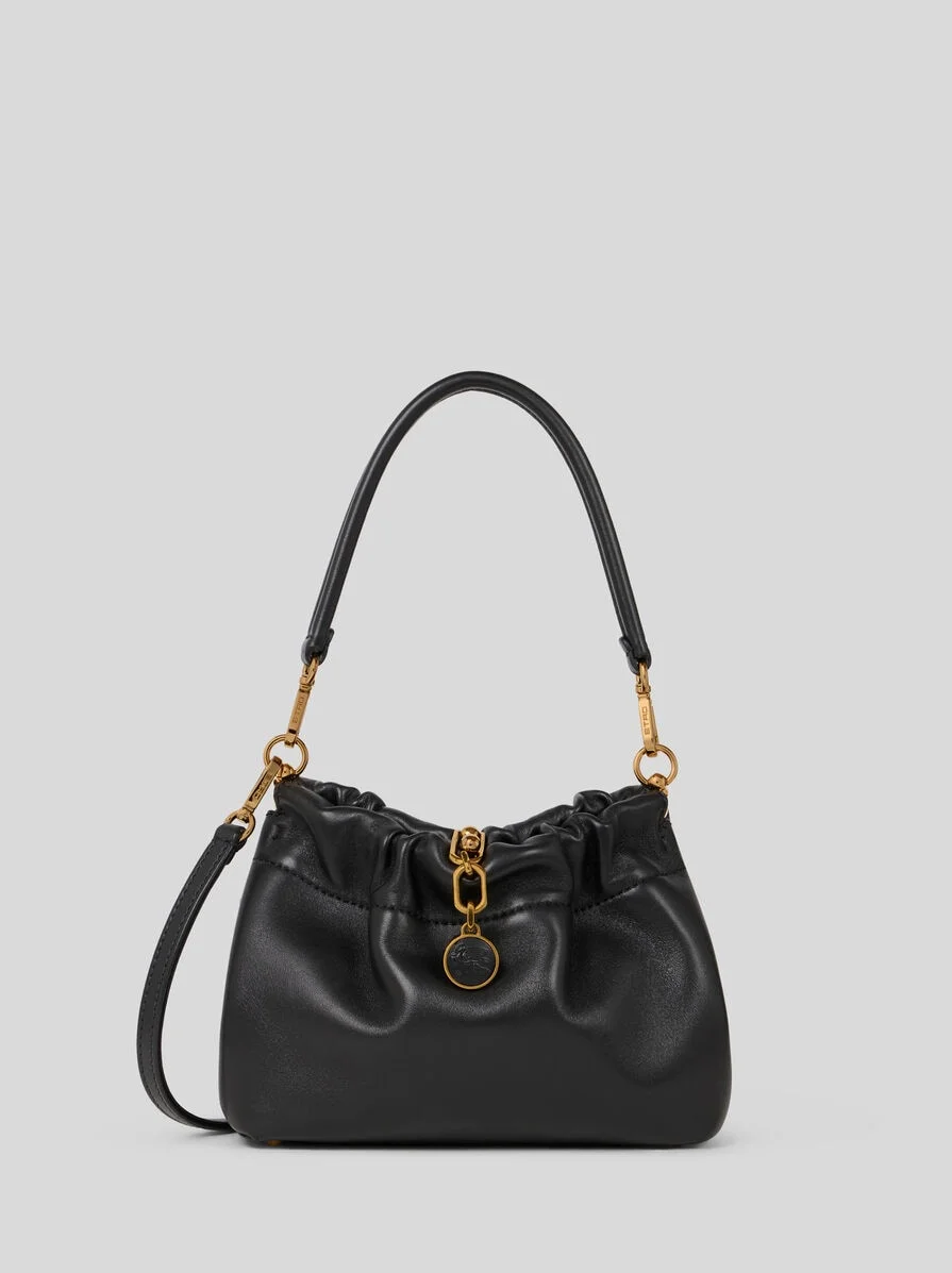 SMALL VELA BLOSSOM BAG IN NAPPA LEATHER - 1