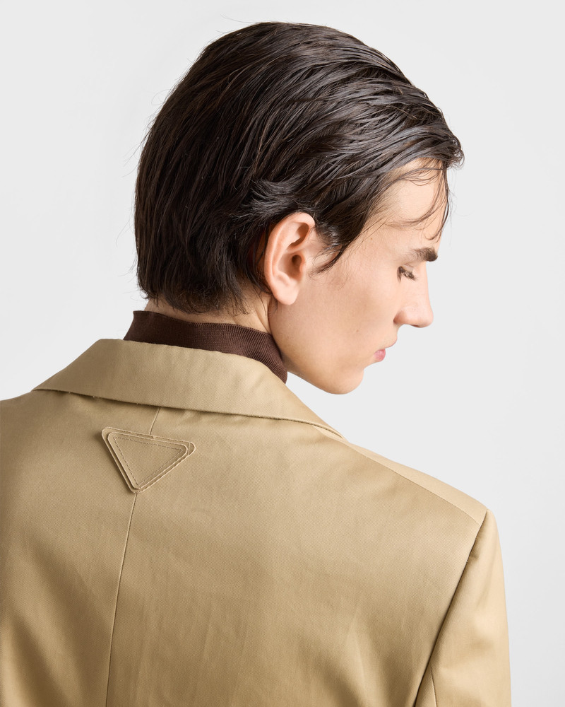 Single-breasted cotton jacket 4
