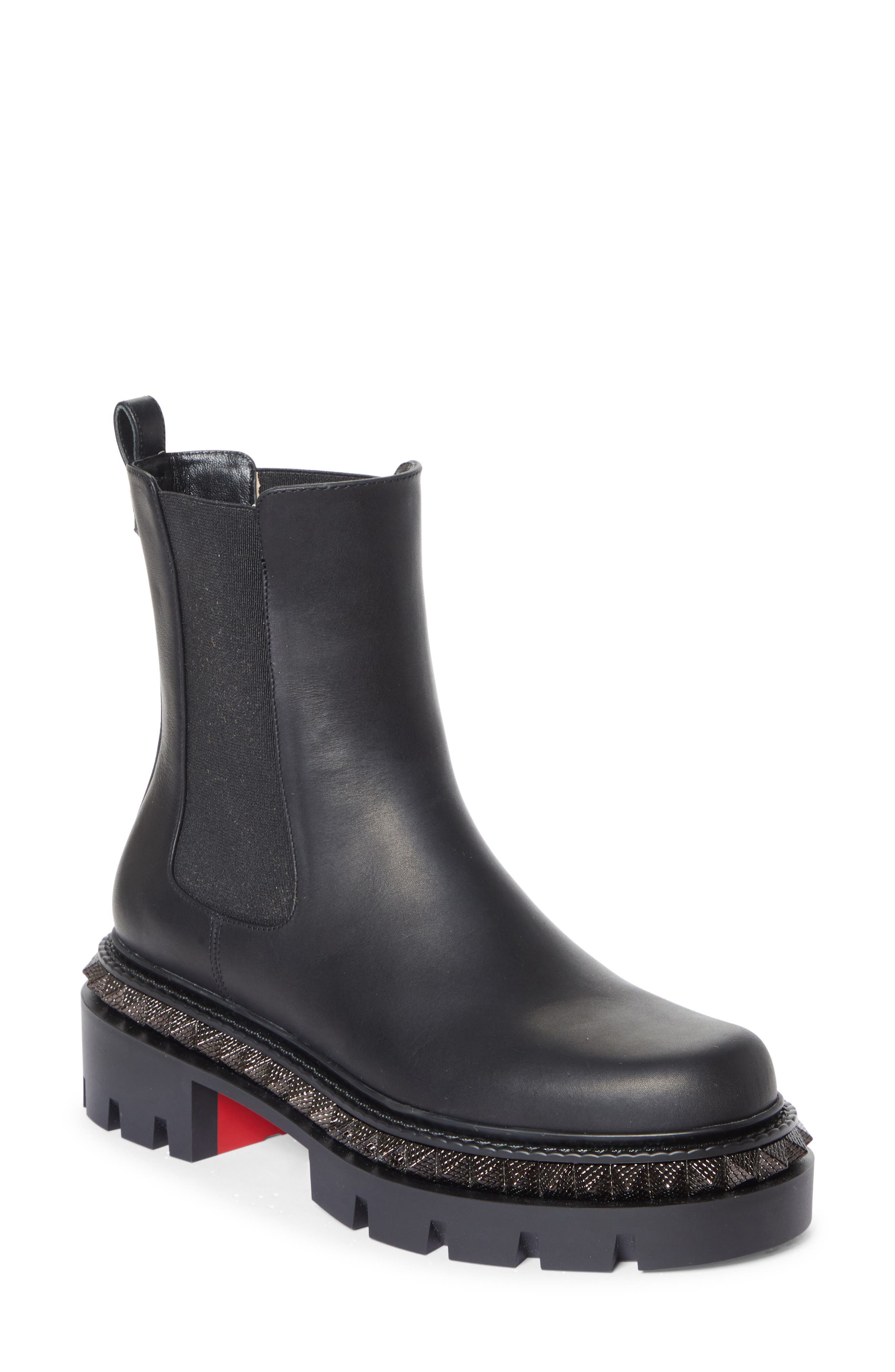 Christian Louboutin Emilia Chelsea Boot in Black at Nordstrom - 1