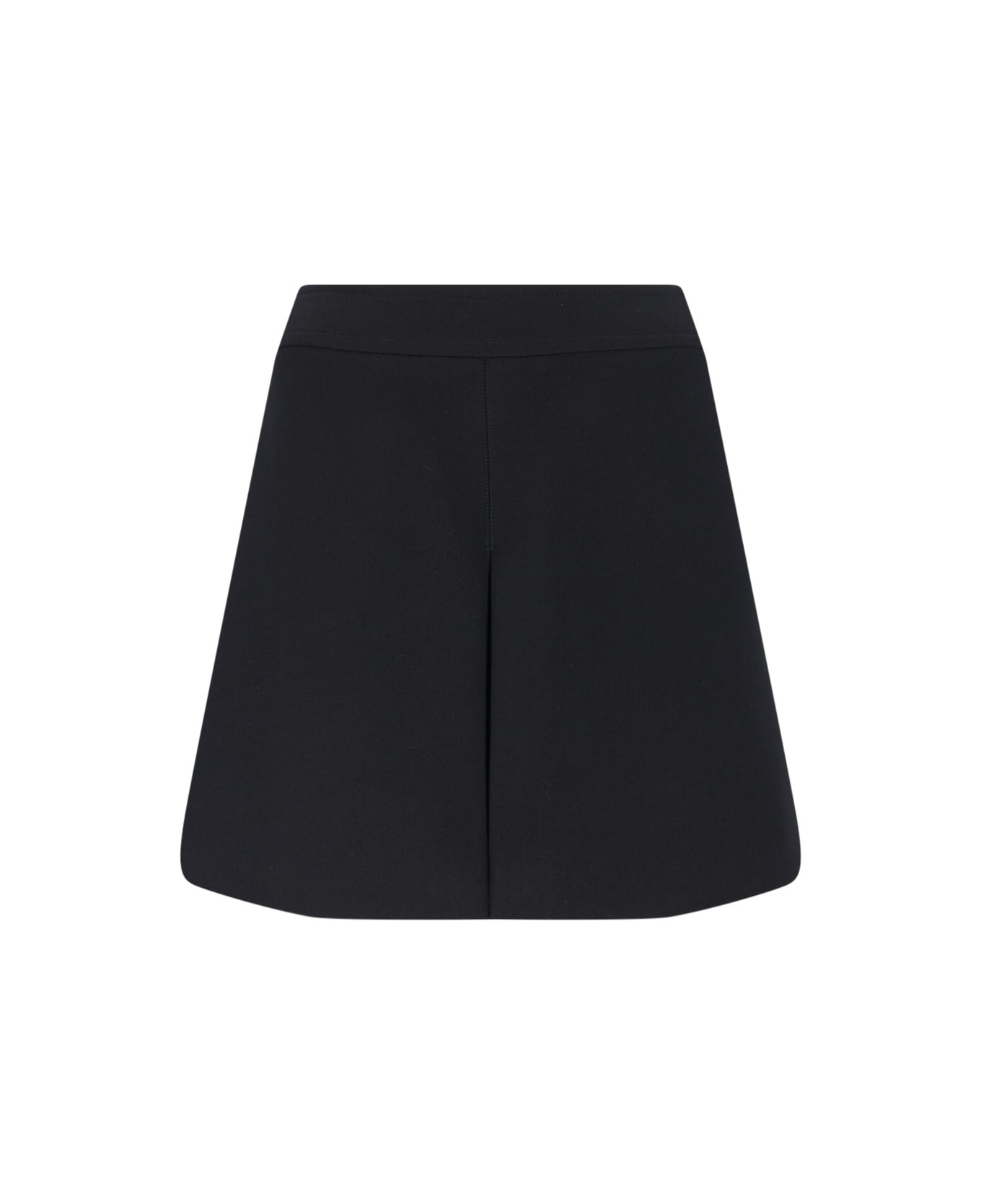 Flared Mini Skirt - 1