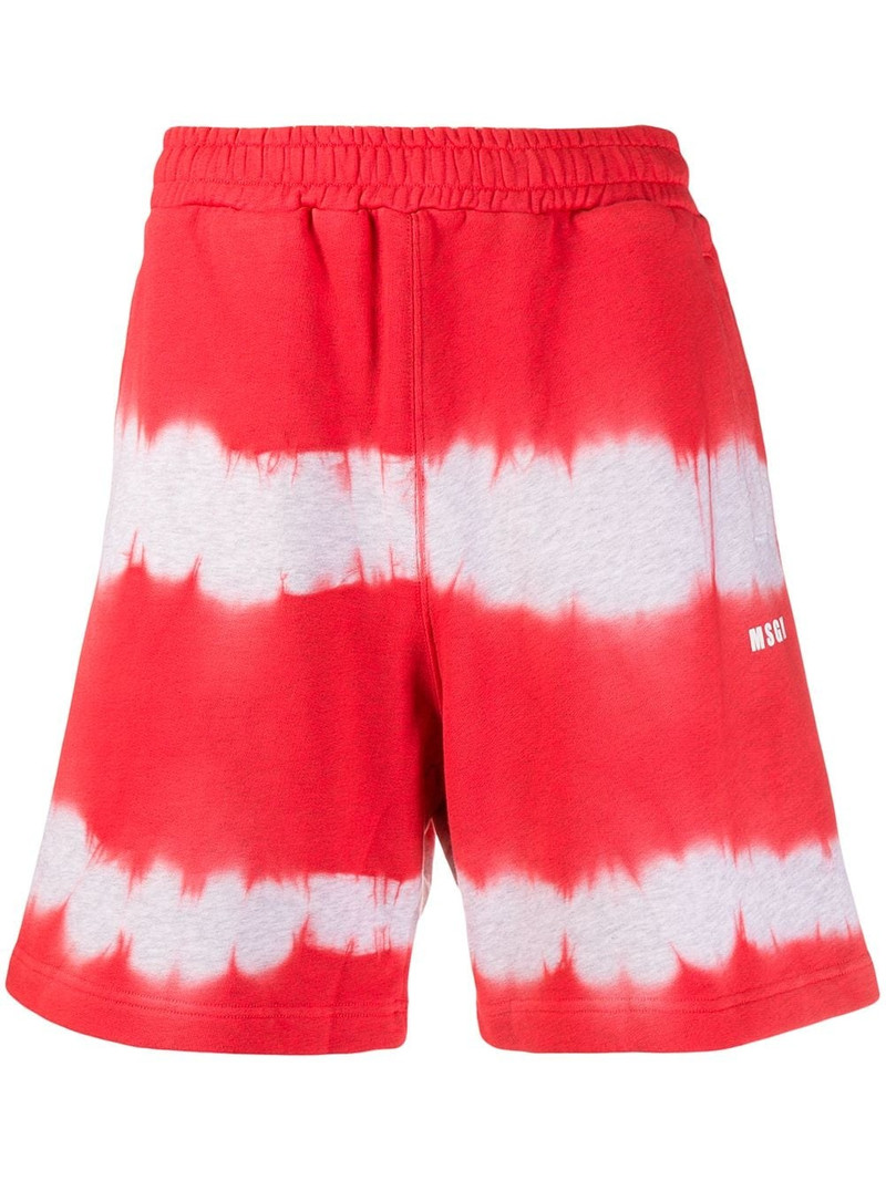 tie-dye track shorts 1