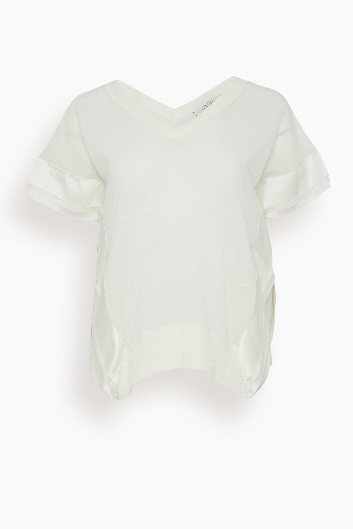 Delicate Statements Pullover in Shaded White - 1