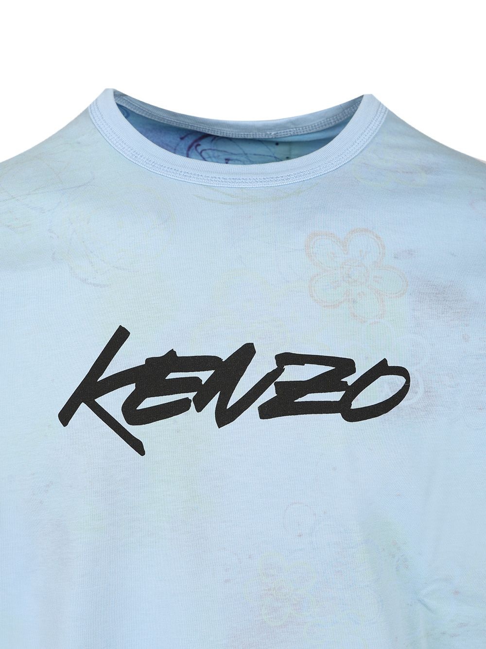 Kenzo Futura Reversible Classic T-Shirt Light Blue - 4