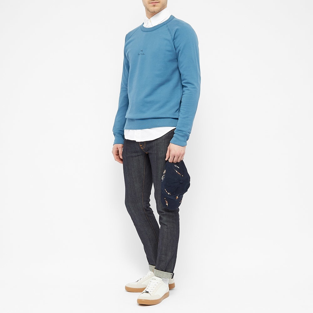 Paul Smith Garment Dyed Logo Crew Sweat - 5