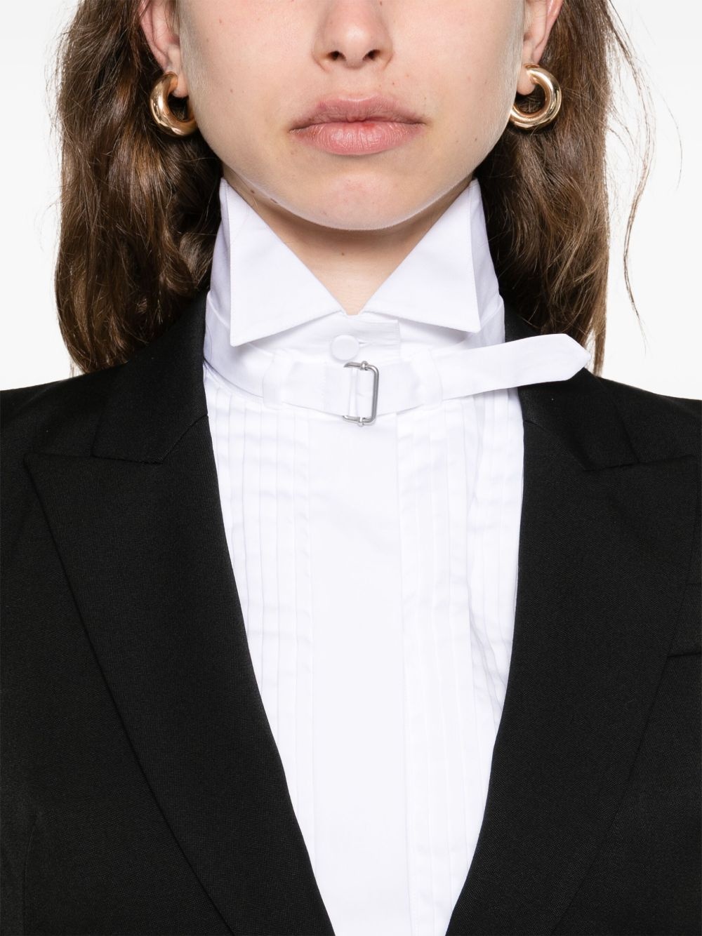 pleated panel shirt - 5