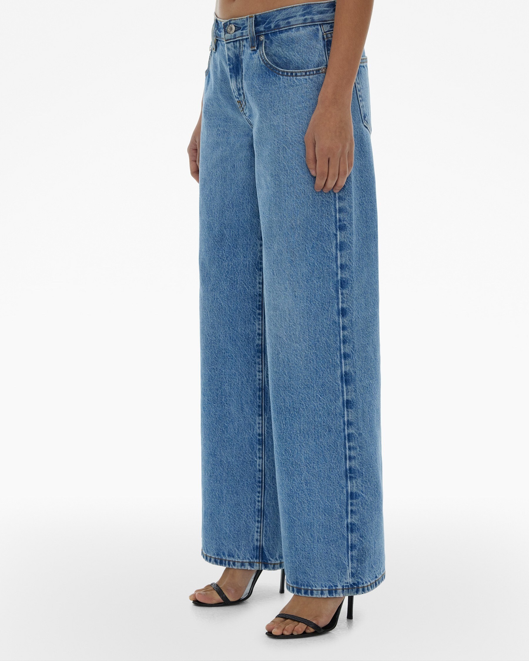 BAGGY STRAIGHT JEANS - 5