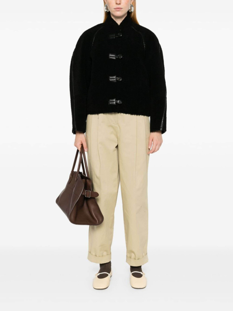 LOW CLASSIC faux-shearling jacket outlook