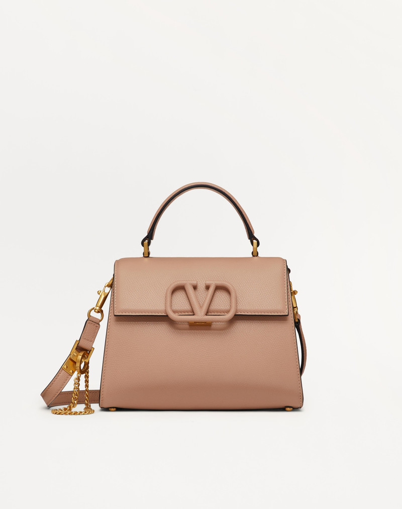 SMALL VSLING GRAINY CALFSKIN HANDBAG 1