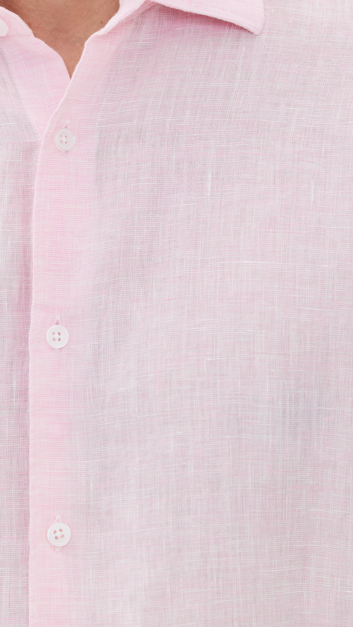 Giles Linen Button Down Shirt - 5