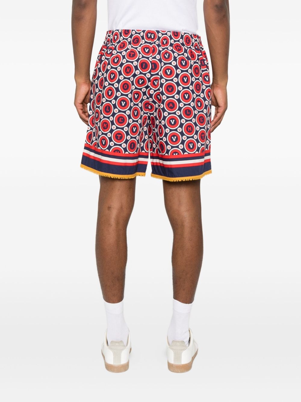 monogram-patterned shorts - 4