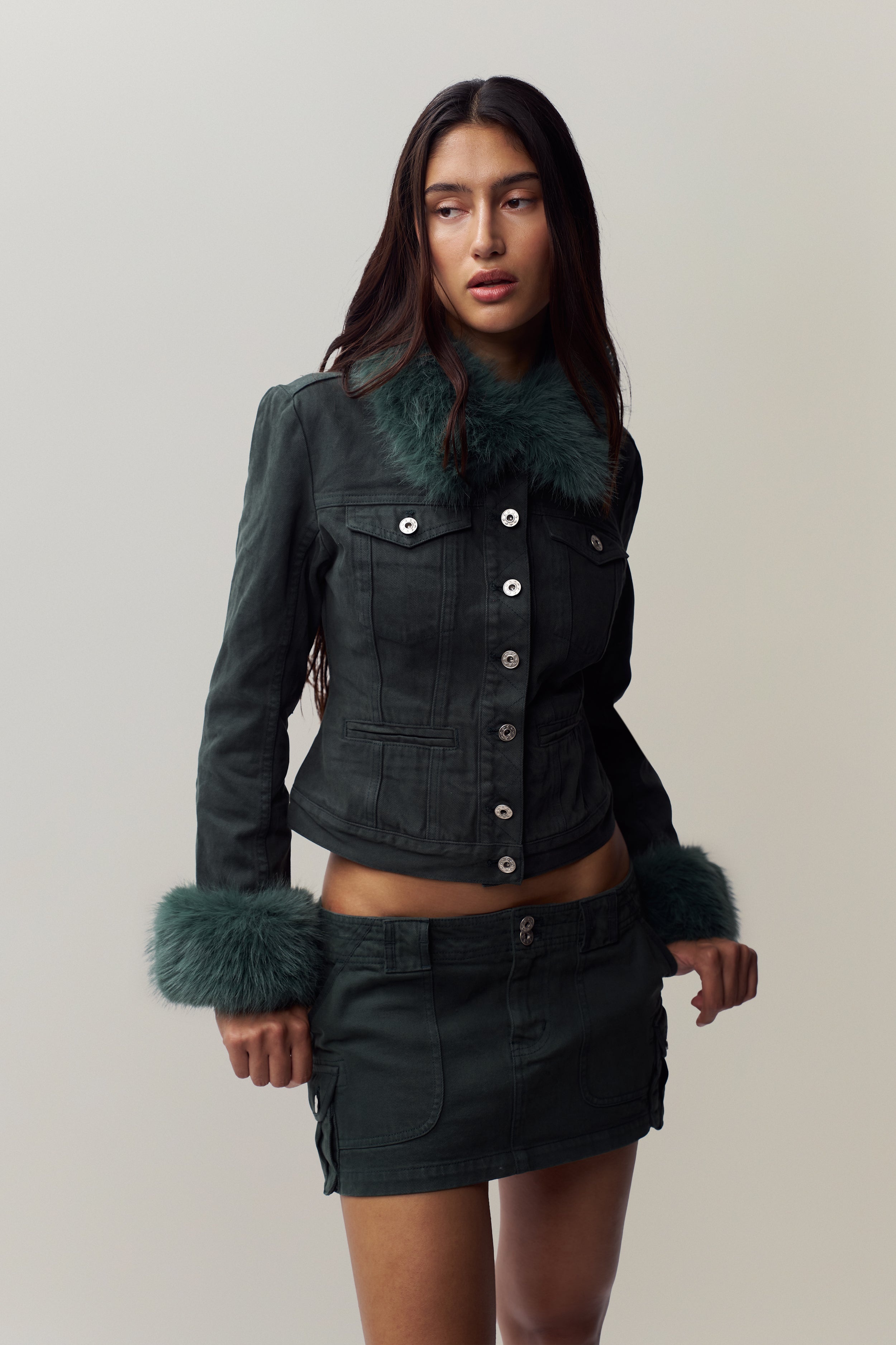 ANAIS CARGO MINI SKIRT - 4