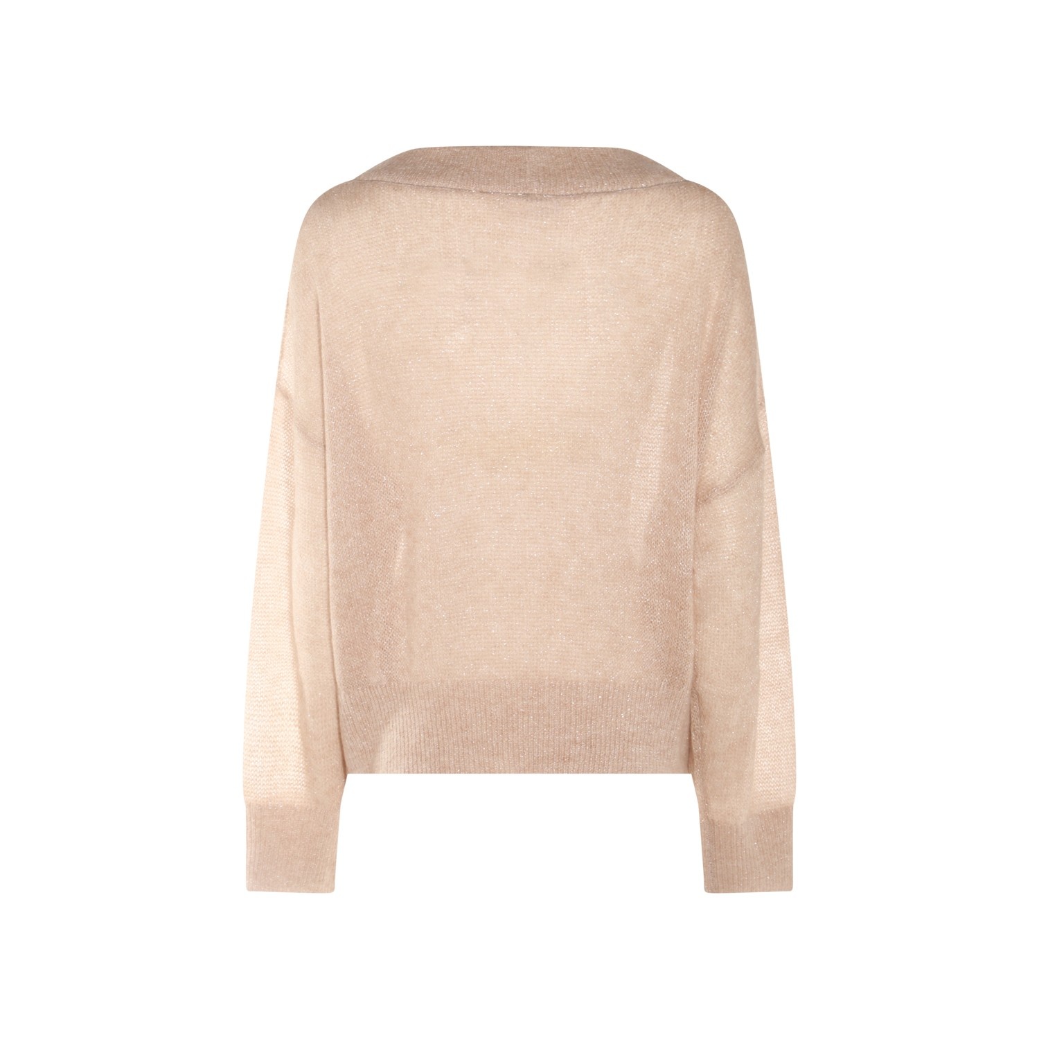 CREAM WOOL KNITWEAR - 2