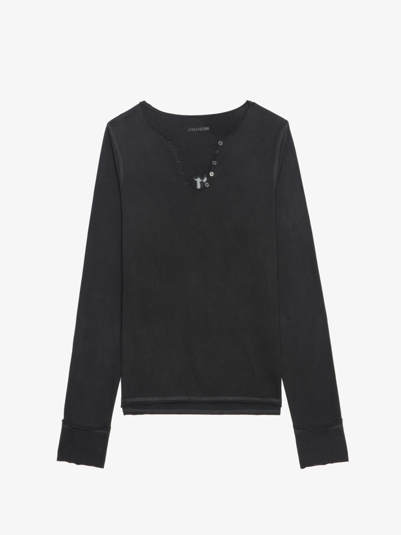 Henley Fishnet T-shirt 1