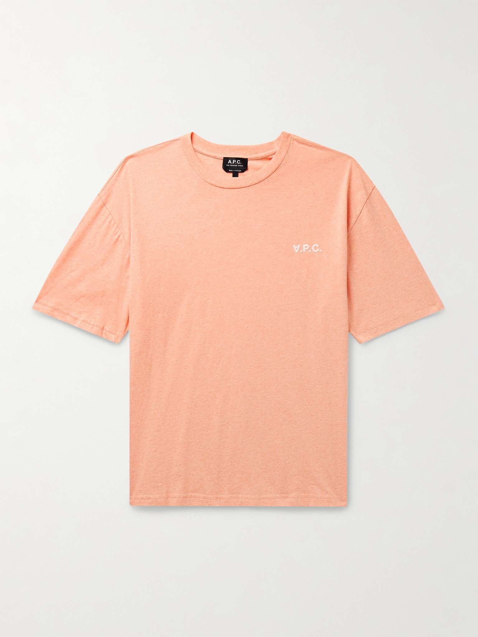 Joachim Logo-Flocked Cotton-Jersey T-Shirt - 1