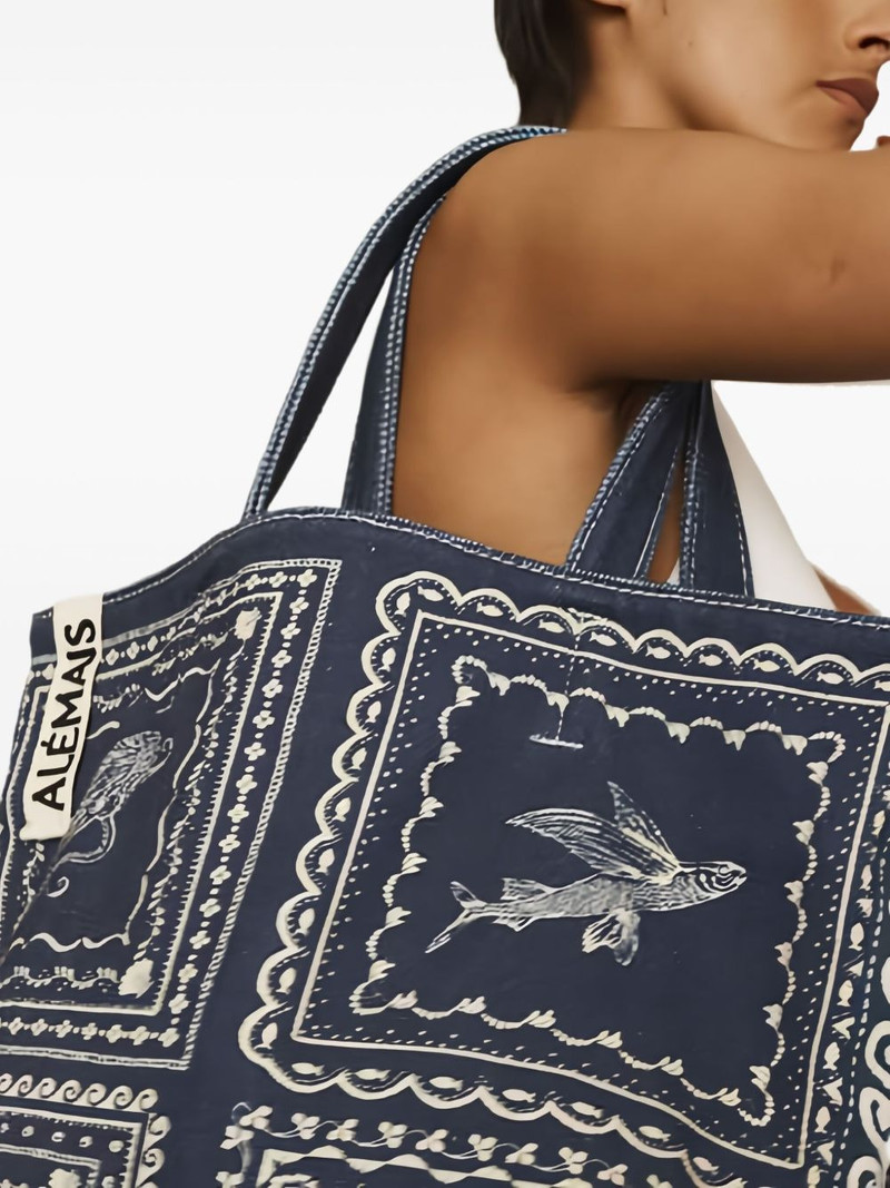 ALÉMAIS printed-design tote bag outlook